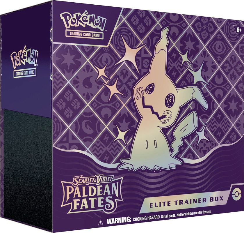 Pokemon Paldean Fates Elite Trainer Box - SV: Paldean Fates