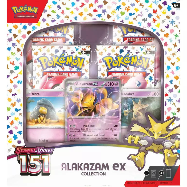 Pokemon Scarlet & Violet 151: Alakazam EX Box (PRE-ORDER)
