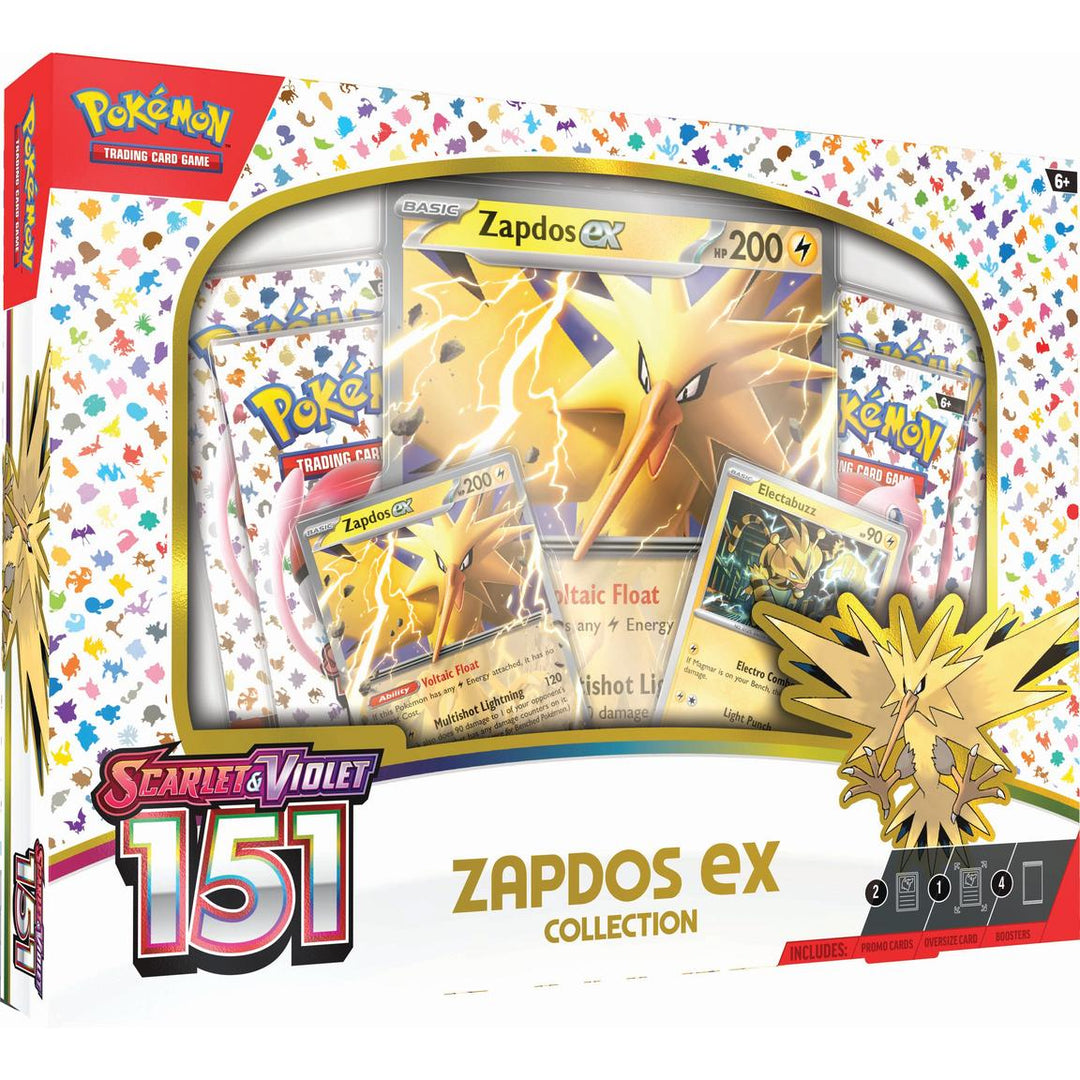 Pokemon Scarlet & Violet 151: Zapdos ex Collection (PRE-ORDER)